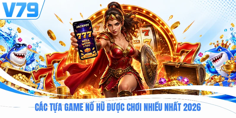 Các tựa game nổ hũ được chơi nhiều nhất 2026